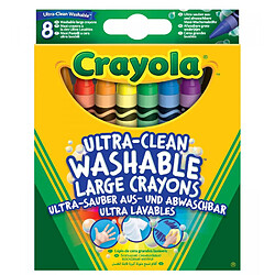 Crayola 8 gros crayons a la cire ultra lavables