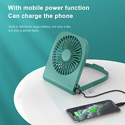 Avis Universal Ventilateur de bureau USB Ventilateur de bureau avec alimentation Banque 4800mAh Mini ventilateur portable pour bureau Chambre à coucher Bureau Refroidisseur de refroidisseur de ventilateur