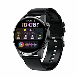 I29 Bracelet Intelligent Pression Artérielle Moniteur D'Oxygène Contrôle De La Musique Bluetooth Appel Sport Smartwatch Noir