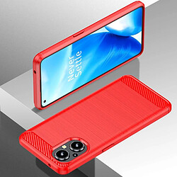 Avis Htdmobiles Coque pour Oppo Reno 8 Lite 5G / OnePlus Nord N20 5G - housse etui silicone gel carbone + verre trempe - ROUGE