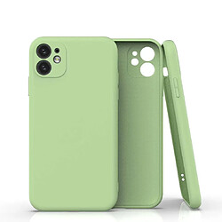 Coque Silicone Pour iPhone 12 / iPhone 12 Pro Couleur Vert Protection Objectif Appareil Photo Little Boutik®