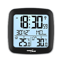 Acheter Greenblue Station météo sans fil avec système DCF, calendrier, alarme GB542