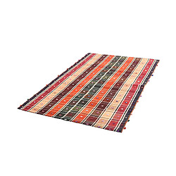 Vidal Tapis de laine 223x143 rouge Jajim