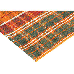 Vidal Tapis de laine 192x136 orange Jajim