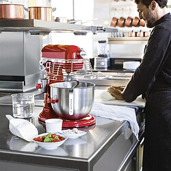 Batteur Professionnel Rouge 6.9 L - Kitchenaid pas cher