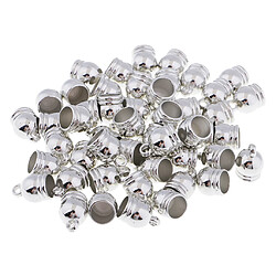 Acheter 50pcs fin cap bouchon de perles ajustement 8mm en cuir cordon bijoux conclusions ruban