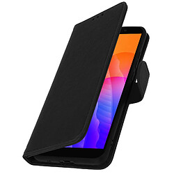 Avizar Étui Huawei Y5p Housse Folio Intégrale Porte-carte Fonction Support noir