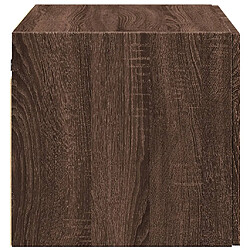 Acheter vidaXL Armoire murale chêne marron 70x42,5x40 cm bois d'ingénierie