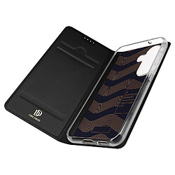 Pochette pour Samsung A34 5G Clapet Porte-carte Fonction Support Dux Ducis Noir