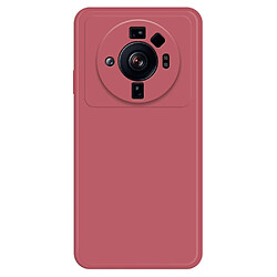 Coque en TPU antichoc, caoutchouté pour votre Xiaomi 12S Ultra 5G - rouge