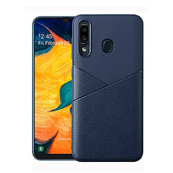 Wewoo Coque Souple TPU + étui en cuir ultra-mince antichoc pour Xiaomi Redmi 6 Pro bleu