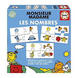 Educa Borras Jeu d'apprentissage - EDUCA - Monsieur Madame - Les Nombres