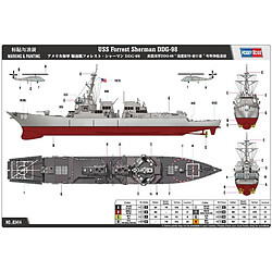 Hobby Boss USS Forrest Sherman DDG-98