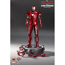 Hot Toys MMS213 - Marvel Comics - Iron Man 3 - Iron Man Silver Centurion Mark 33 Deluxe Version