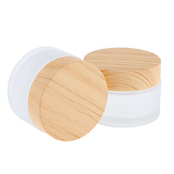 2x Mini Bouteille D'Échantillon Cosmétique Pot De Pot De Pot De Crème De Baume À Lèvres Contenant 10g