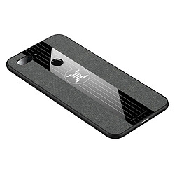 Avis Wewoo Coque Souple Pour Xiaomi Mi 8 Lite XINLI tissu cousu Texture TPU antichoc de protection Gris