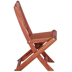 Acheter Maison Chic lot de 2 Chaises de salle à manger Chaise de cuisine pour enfants Bois d'eucalyptus -MN26058