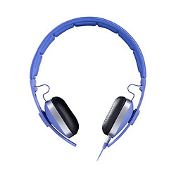 Avis Totalcadeau Casque serre-tête pliable avec microphone Couleur - Bleu pas cher