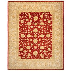 Vidal Tapis de laine 304x250 rouge Kaizar