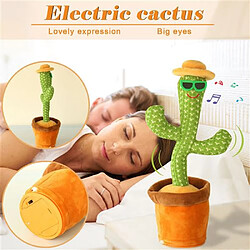 RedMiter Peluche cactus Électronique avec chanson Dansant 35cm-Vert