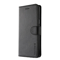 Wewoo Housse Coque Pour Galaxy S9 Plus LC.IMEEKE Calf Texture en cuir à rabat horizontalavec support et fentes cartes et portefeuille noir