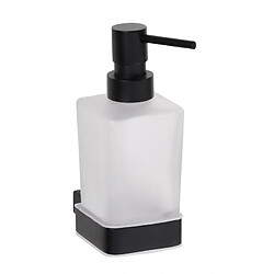 Bemeta - Maison De La Tendance Distributeur de savon liquide NERO en laiton noir et verre / 250ml