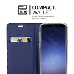 Cadorabo Coque Samsung Galaxy S9 Etui en Bleu pas cher