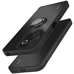 Avizar Coque pour Xiaomi Redmi 13 Bague Métallique Support Vidéo Noir