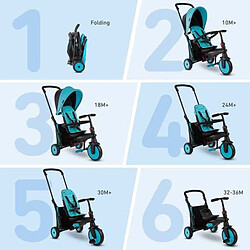 Acheter Smartrike Tricycle évolutif pliant 6 en 1 STR 3 bleu