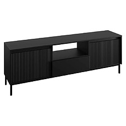 Acheter Bestmobilier Girona - meuble tv ouvert - noir - 174 cm