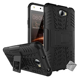 Htdmobiles Coque anti choc pour Huawei Y5 II (Y5 2) + film ecran - NOIR