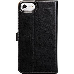 Folio Wallet iPhone SE 2022/SE/8/7/6S/6 Noir avec languette de fermeture Bigben