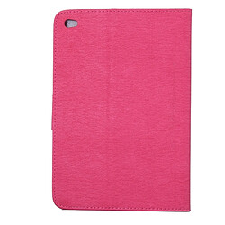 Avis Wewoo Smart Cover Magenta pour iPad mini 4 fleurs pressées motif papillon flip horizontal étui en cuir PU avec boucle magnétique et titulaire fentes cartes porte-monnaie