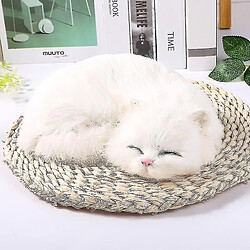 Acheter Universal 1pc mini animaux en peluche mignons - chats endormis pour la maison artisanat chat