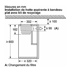 Kit de recyclage pour hotte - lz11itd11 - SIEMENS