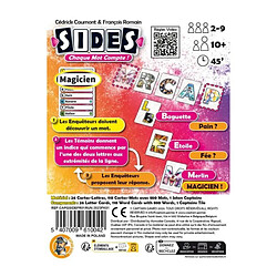 Sides - Asmodee - Jeu de déduction et d'analyse - Des 10 ans