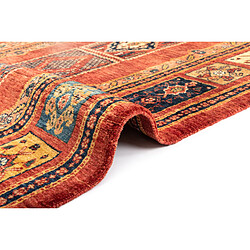 Vidal Tapis de laine 166x109 rouge Kashkuli