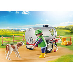 Playmobil® PLAYMOBIL 70367 - Agriculteur avec faucheuse et citerne