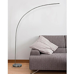 Mes Lampadaire arc 147x40x185 cm en métal gris