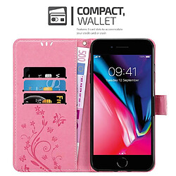 Cadorabo Coque iPhone 7 PLUS / 7S PLUS / 8 PLUS Etui en Rose