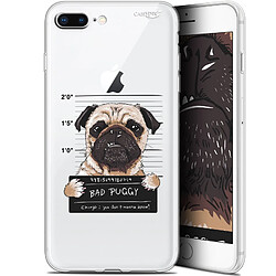 Caseink Coque arrière Apple iPhone 7/8 Plus (4.7 ) Gel HD [ Nouvelle Collection - Souple - Antichoc - Imprimé en France] Beware The Puggy Dog