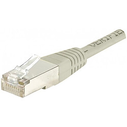 Abi Diffusion Cordon RJ45 catégorie 6 F/UTP gris - 25 m