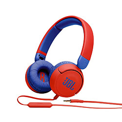 Casque arceau filaire JBL JR310 RED