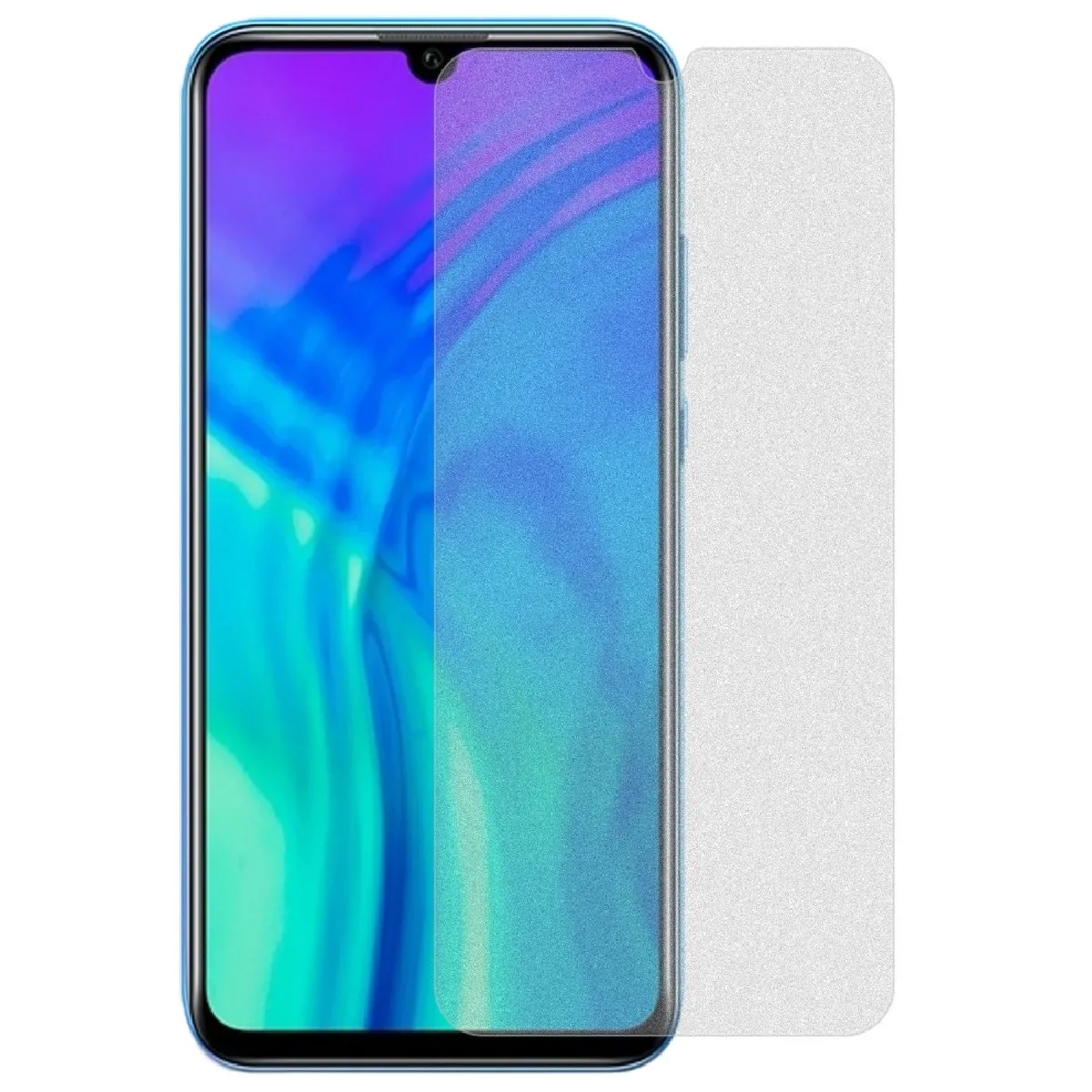 Wewoo Film de verre trempé de mat non-mat à 10 PCS pour Huawei Honor 20 Lite