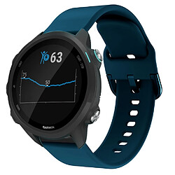 Bracelet en silicone bleu foncé pour votre Garmin Forerunner 245