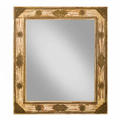 Miroir mural Alexandra House Living Bois de manguier 3 x 125 x 109 cm