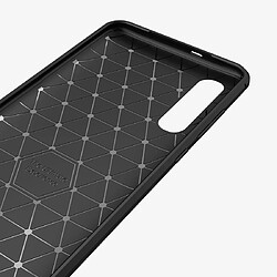 Acheter Wewoo Coque Souple Pour Xiaomi Mi 9 Pro 5G Étui de protection en TPU fibre de carbone brossé Noir