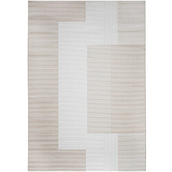 ICONIK INTERIOR Grand Tapis Design Contemporain et Moderne - Beige (290x200 cm) - Loru Beige