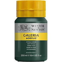 Winsor & Newton Acrylique Galeria 250ml Vert De Phtalocyanine Série 1