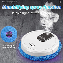 Acheter Universal Robot Aspirateur 3 en 1 Intelligent Dry & Wet Scanner Nettoyant à vaporisateur humidifiant pour les couvertures de cheveux des animaux domestiques